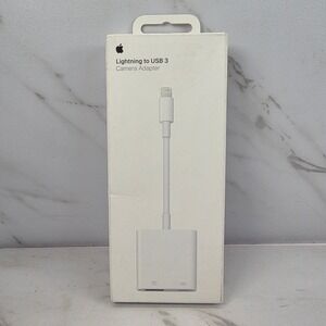 Apple Lightning‎ to USB 3 Camera Adapter - MX5J3AM/A - A1619 New/Sealed